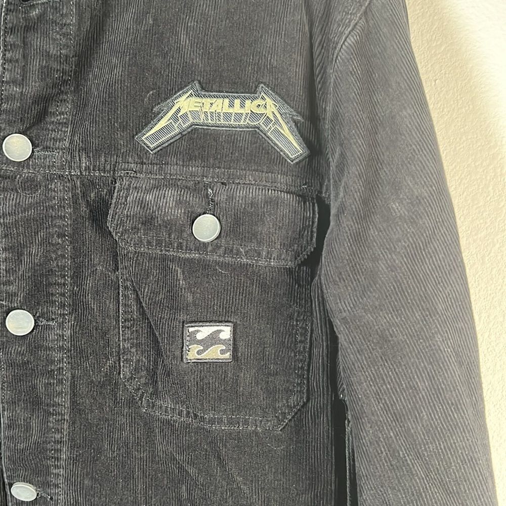 Billabong Metallica Black Album Jacket L - Picture 3 of 9
